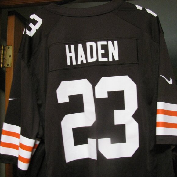 JOE HADEN CLEVELAND BROWNS  # 23 NIKE ON FIELD SEWN JERSEY SZ XXL BRAND NEW NWOT - Picture 2 of 11
